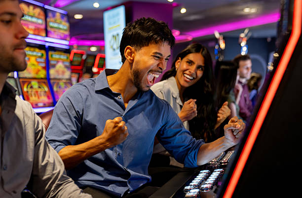 Live baccarat studio with dealer and digital betting interface